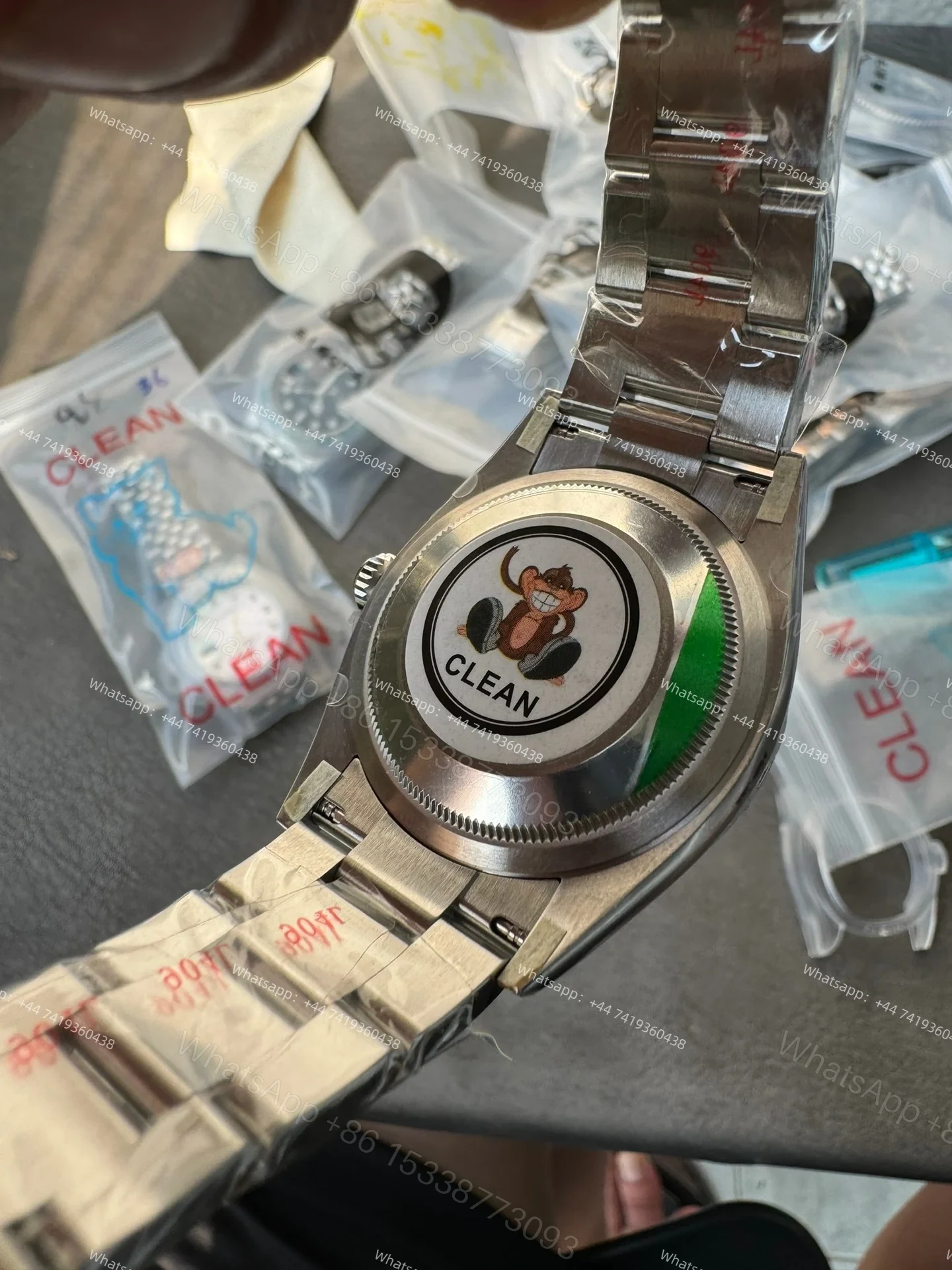 View 8 of Rolex Super Clone Oyster Perpetual M126000-0006 36mm Tiffany Blue Dial 3230 Movement