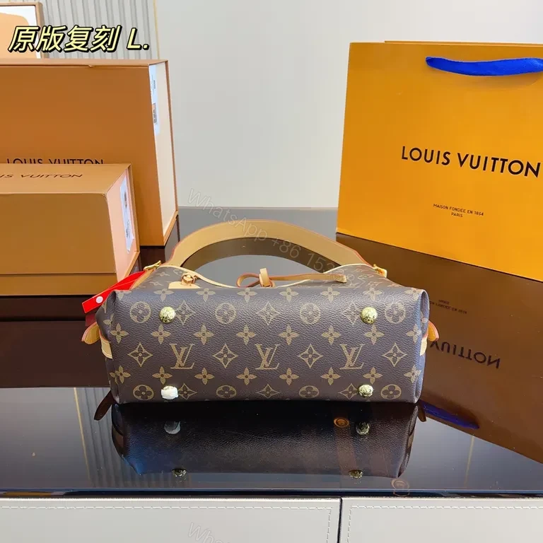 View 4 of Iconic Monogram Tote: Durable LV-Coated Canvas Everyday Carry