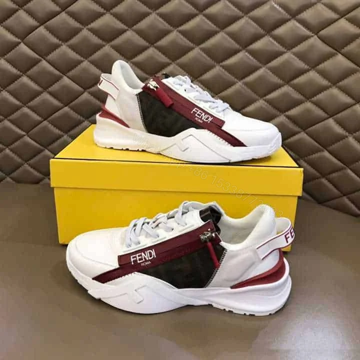 View 6 of FENDI CHUNKY LACE-UP TRAINERS – FD25