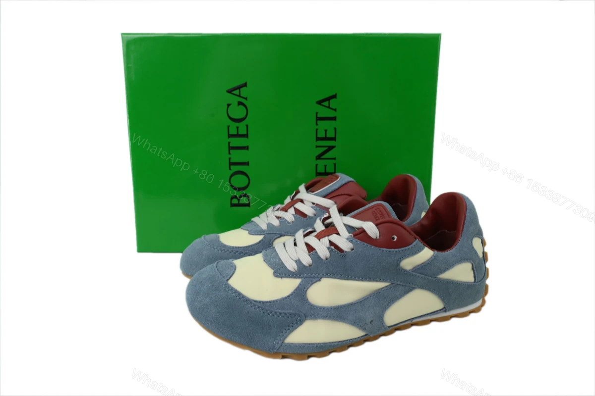 View 7 of Bottega Veneta Orbit Sneaker 'Ice Sea Salt' 838384 V3MS2 1782