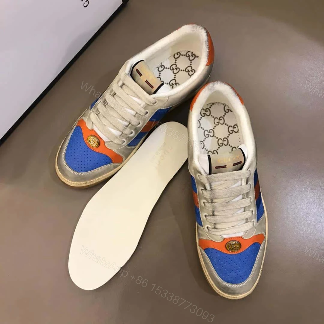 View 2 of GUCCI SCREENER LEATHER SNEAKER – GC54