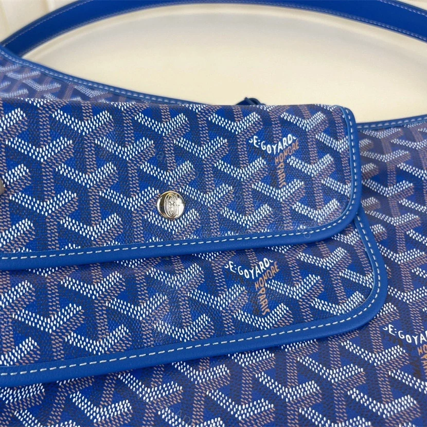 View 9 of 高仿Goyard*Hobo系列BOHEMEZ單肩子母手袋藍色免檢版