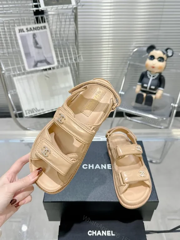 View 3 of Soft-Tone Leather Sandals: Everyday Luxury, All-Day Comfort