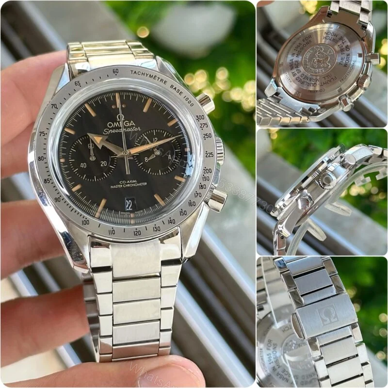 View 2 of Omega Speedmaster 57 Co-Axial Black Dial 41mm Quartz