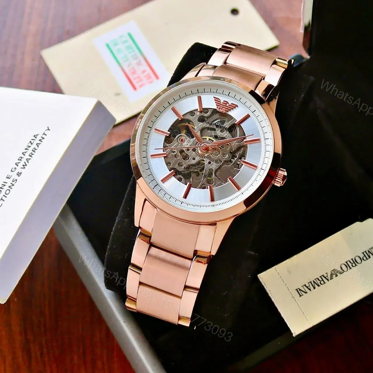 View 3 of Emporio Armani -: Meccanico
