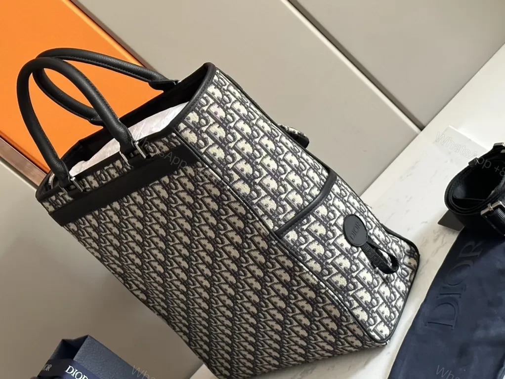 View 7 of Bold Monogram Tote: Iconic Pattern Power Bag