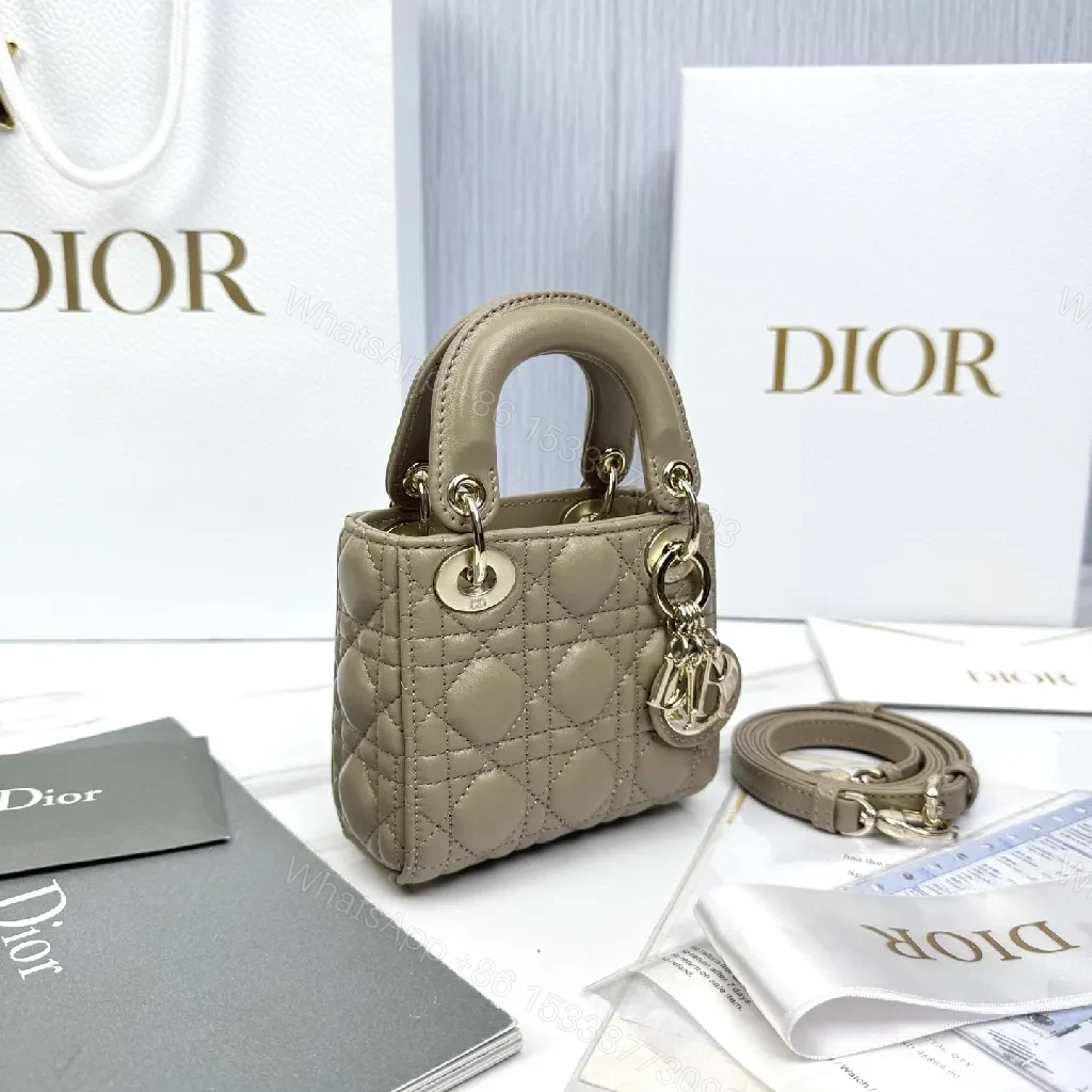 View 6 of Compact Quilted Satchel: Modern Texture, Iconic Details