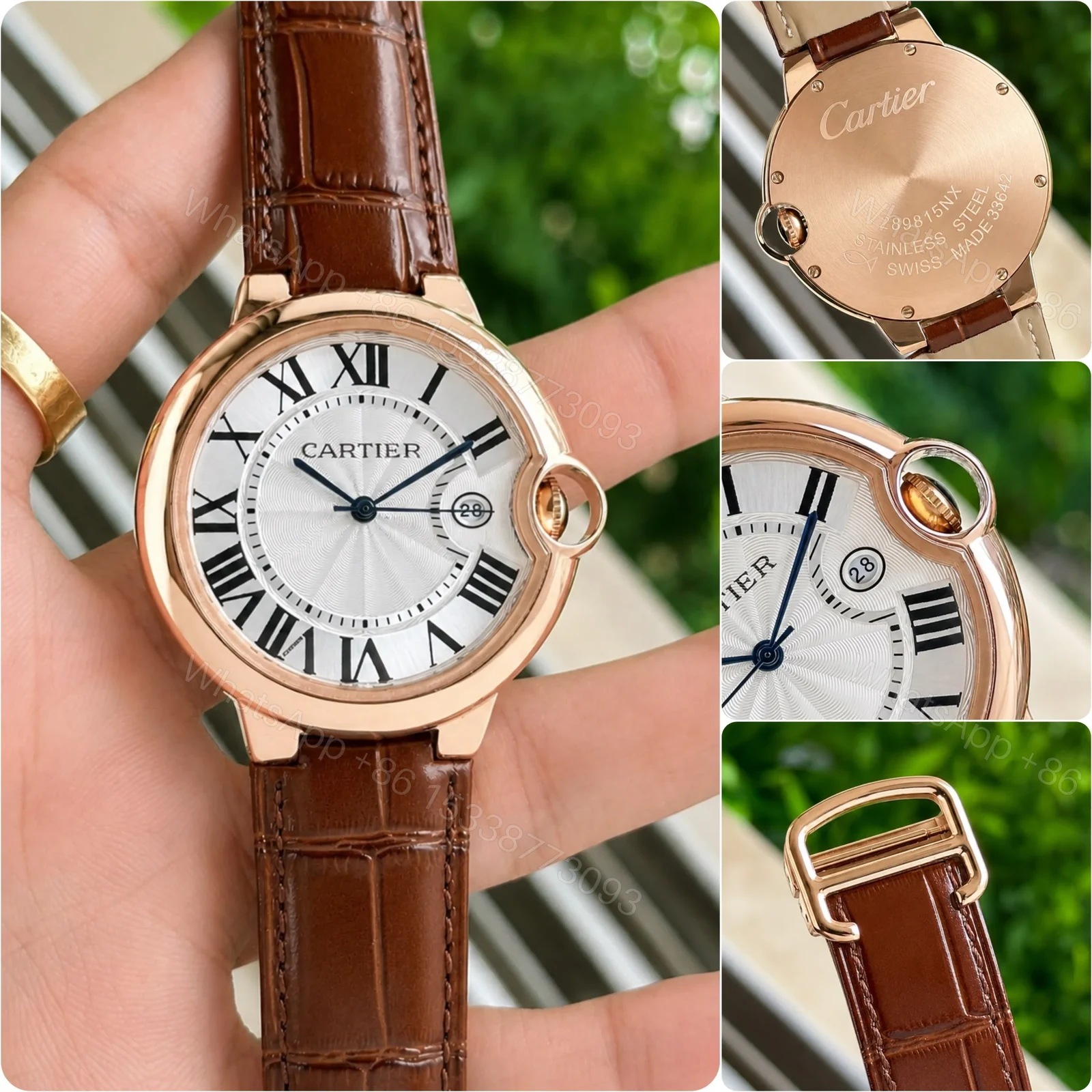 View 4 of Cartier Ballon Bleu Rose Gold