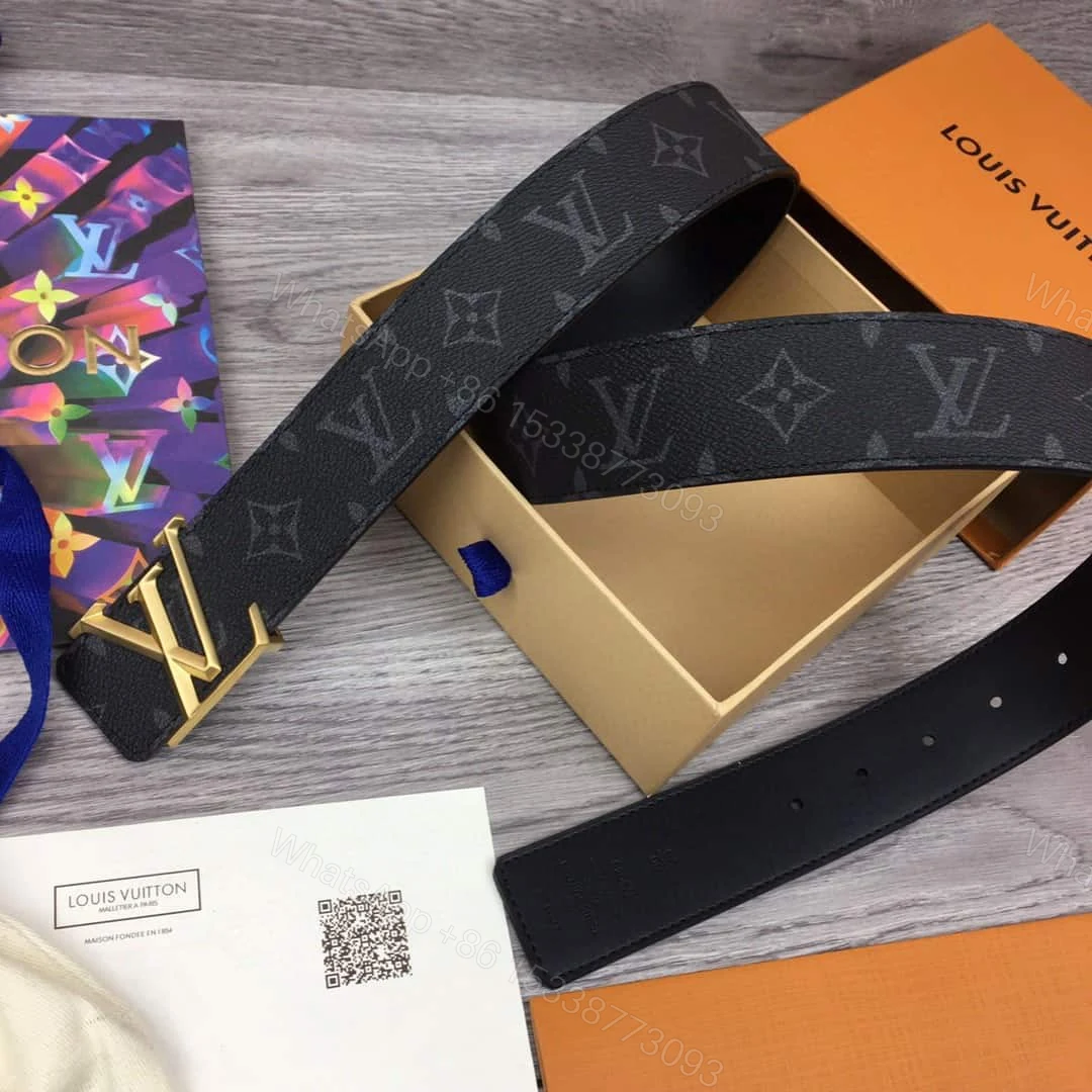 View 6 of LOUIS VUITTON PYRAMIDE 40MM REVERSIBLE BELT – B180