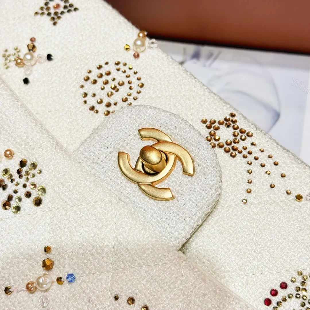 View 7 of Chanel Flap Bag Leather Bag with Gold Hardware