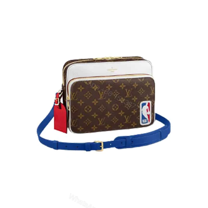 LOUIS VUITTON LV X NBA NIL MESSENGER BAG MONOGRAM CANVAS M45584 — view 1
