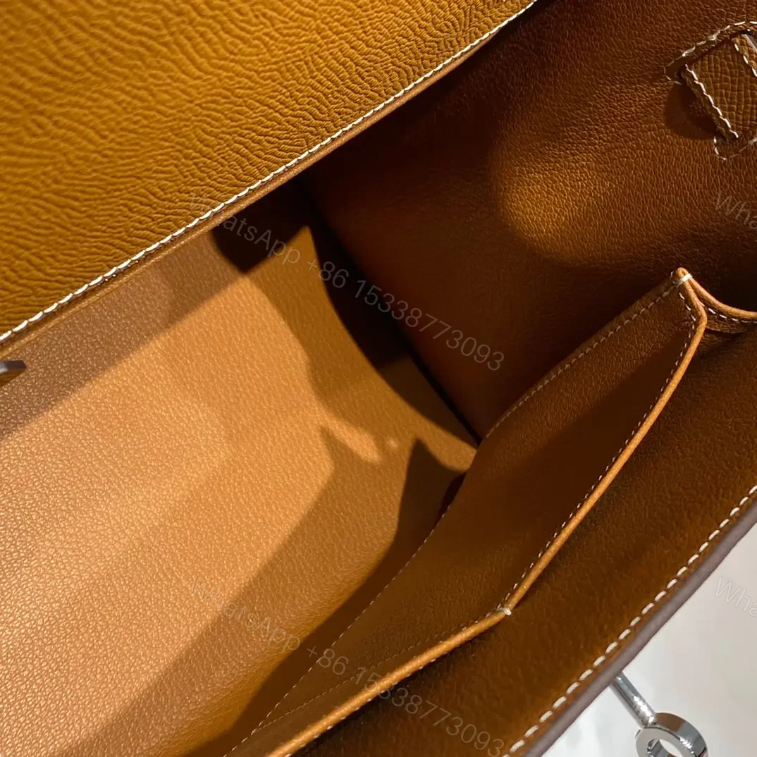 View 7 of HN 28CM IN GOLD EPSOM PALLADIUM HARDWARE