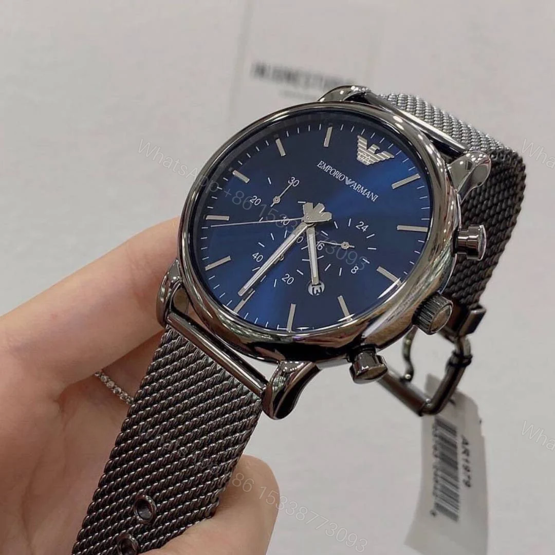 View 3 of First Copy Emporio Armani AR1979 Luigi Luxury Men’s Watch