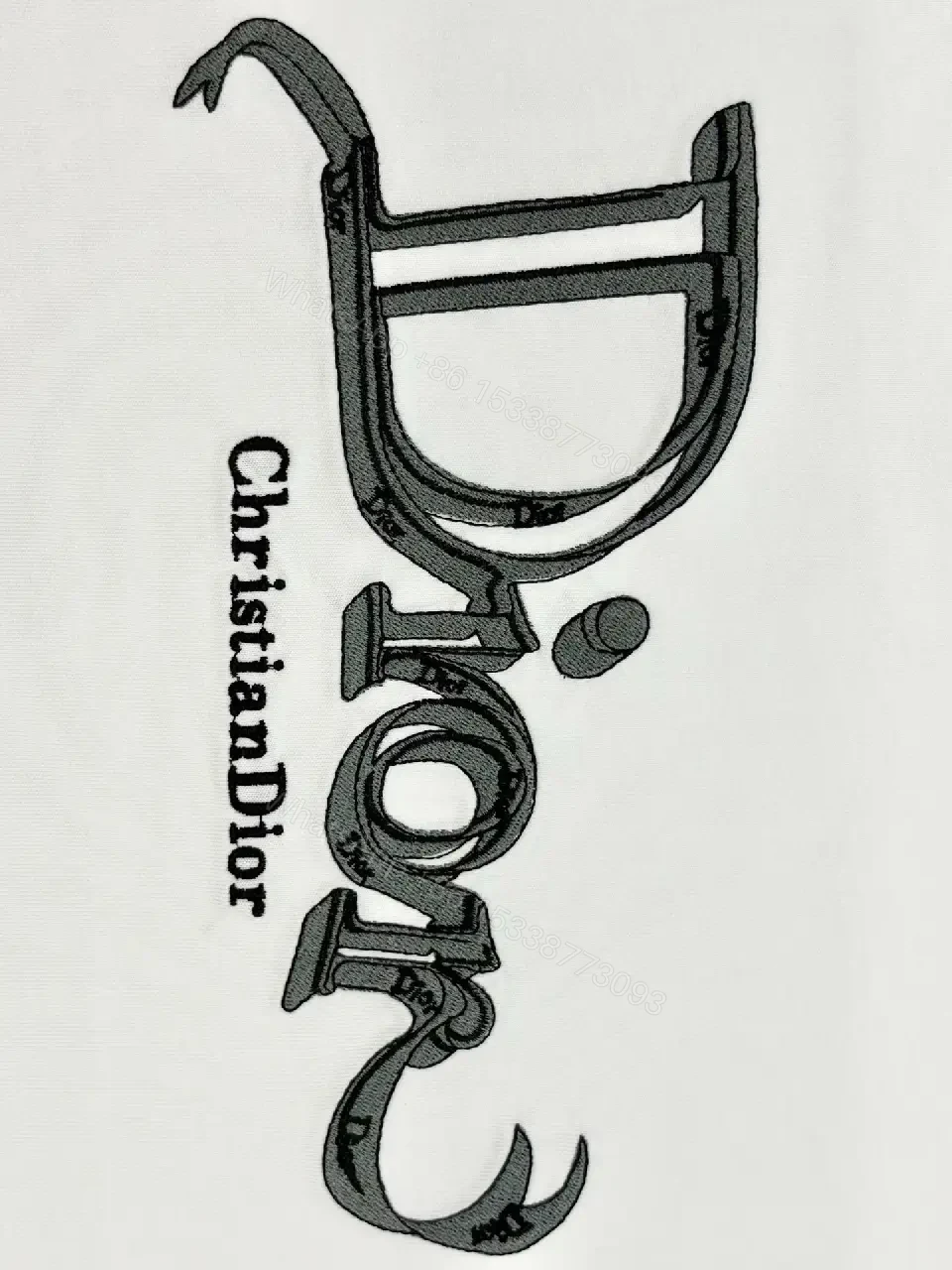 View 3 of White Cotton Tee, Minimalist Luxe, Icon Logo, Everyday Signature Tee