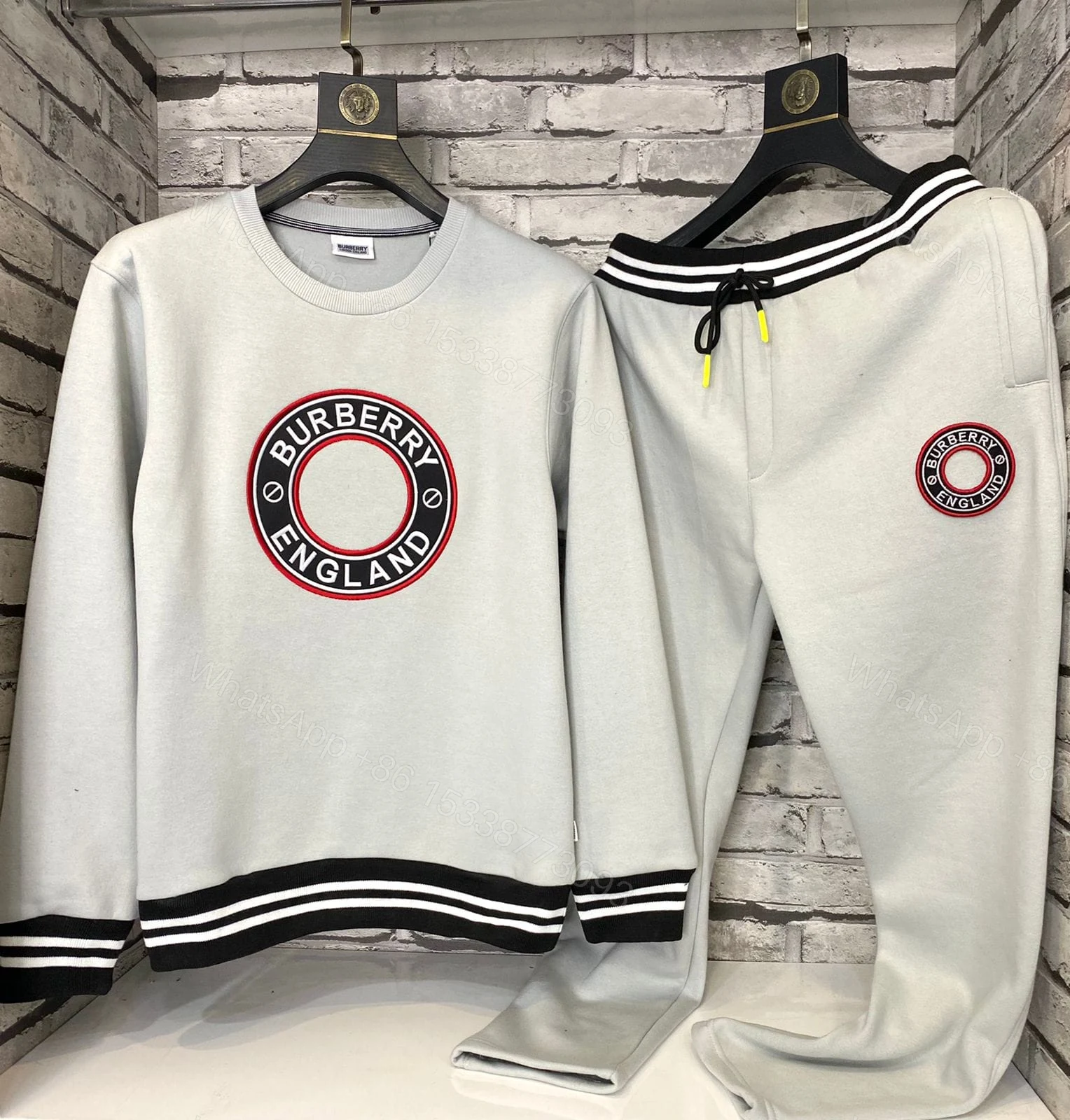View 14 of FIRST COPY BURBERRY PREMIUM ROUND NECK TRACKSUIT