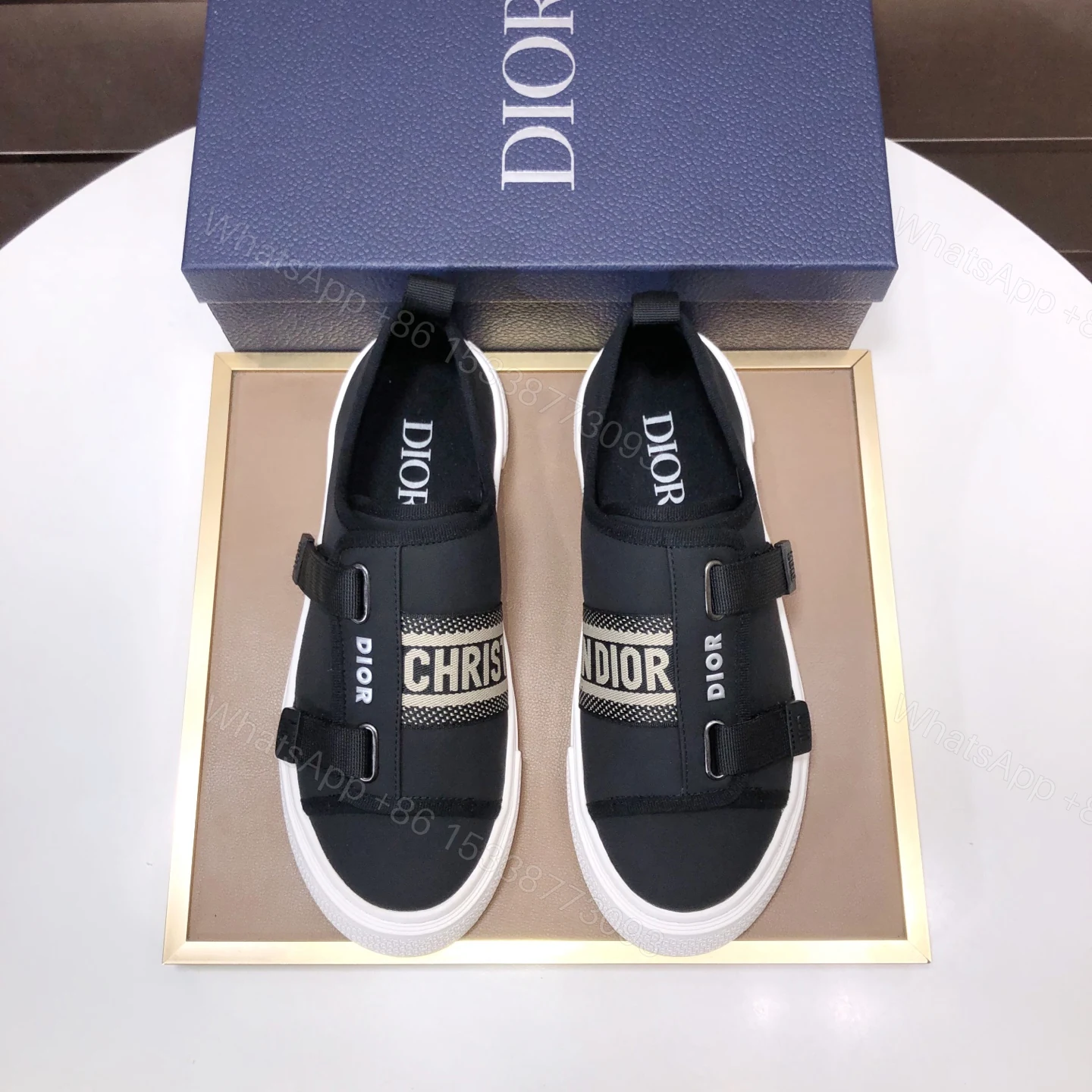 Dior 高仿厚底老花運動鞋 潮流休閒百搭款 — view 1