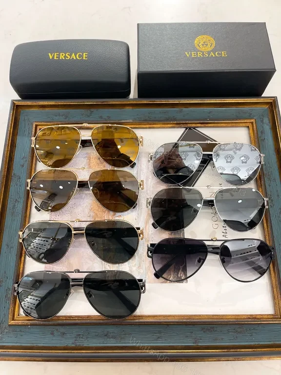 View 9 of Versace-Inspired Gradient Sunglasses: All-Day Comfort & Style