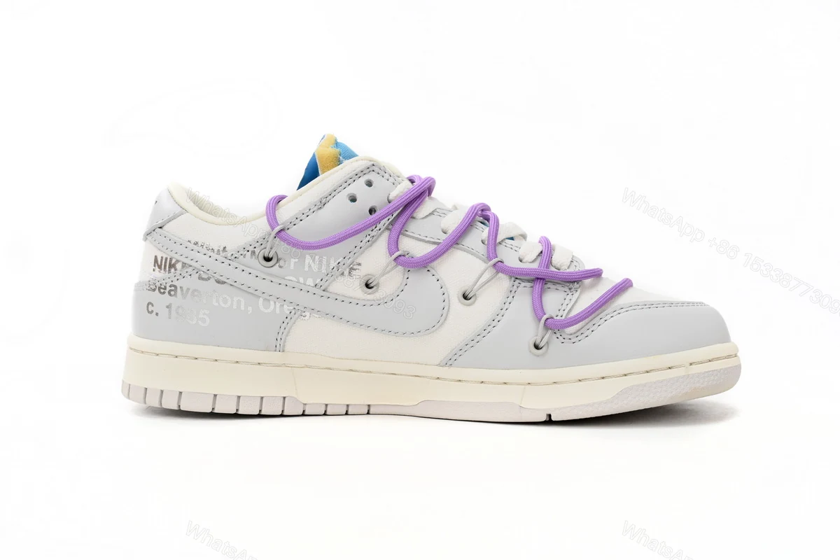 View 2 of OFF WHITE x Nike Dunk SB Low The 50 NO.47 DM1602-125