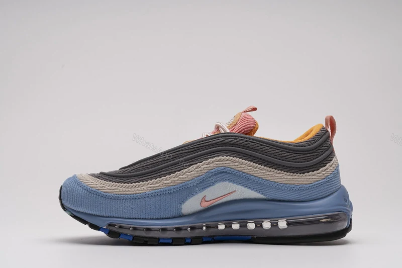 View 7 of Nike Air Max 97 Corduroy Light Blue CQ7512-462