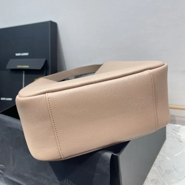 View 9 of Structured YSL-Inspired Leather Shoulder Bag: Luxe Everyday