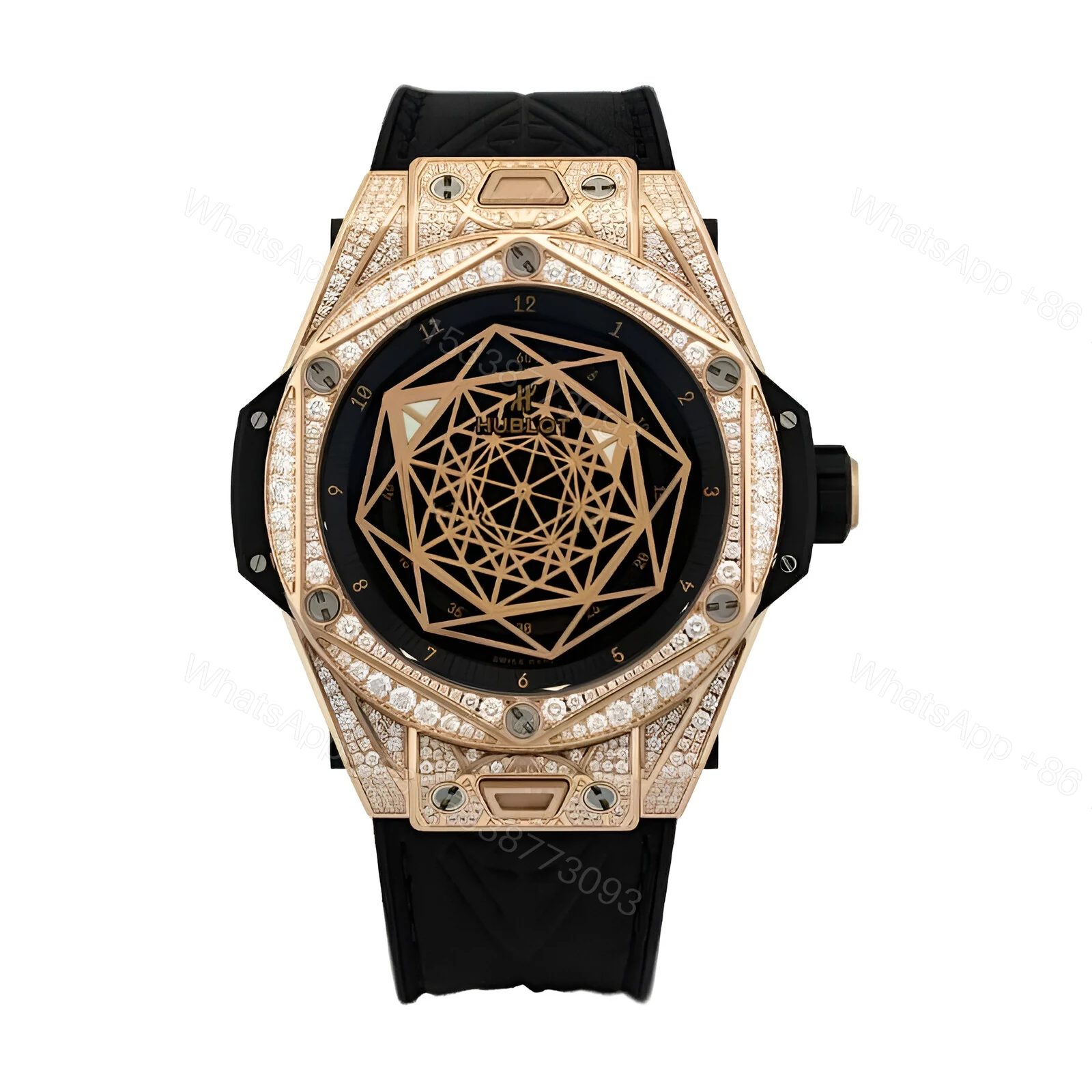 Hublot Diamond Watch Replica — view 1
