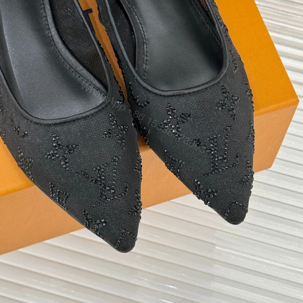 View 8 of Louis Vuitton Gala Flat Ballerina Black 1AIDR8