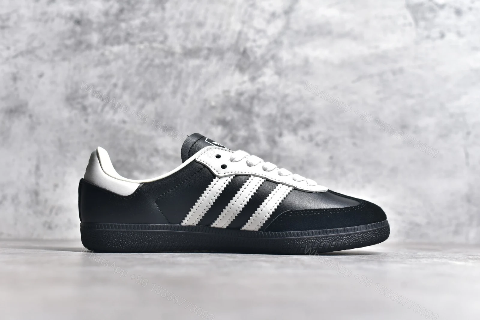 View 3 of Adidas Samba OG 75th Anniversary Pack Black