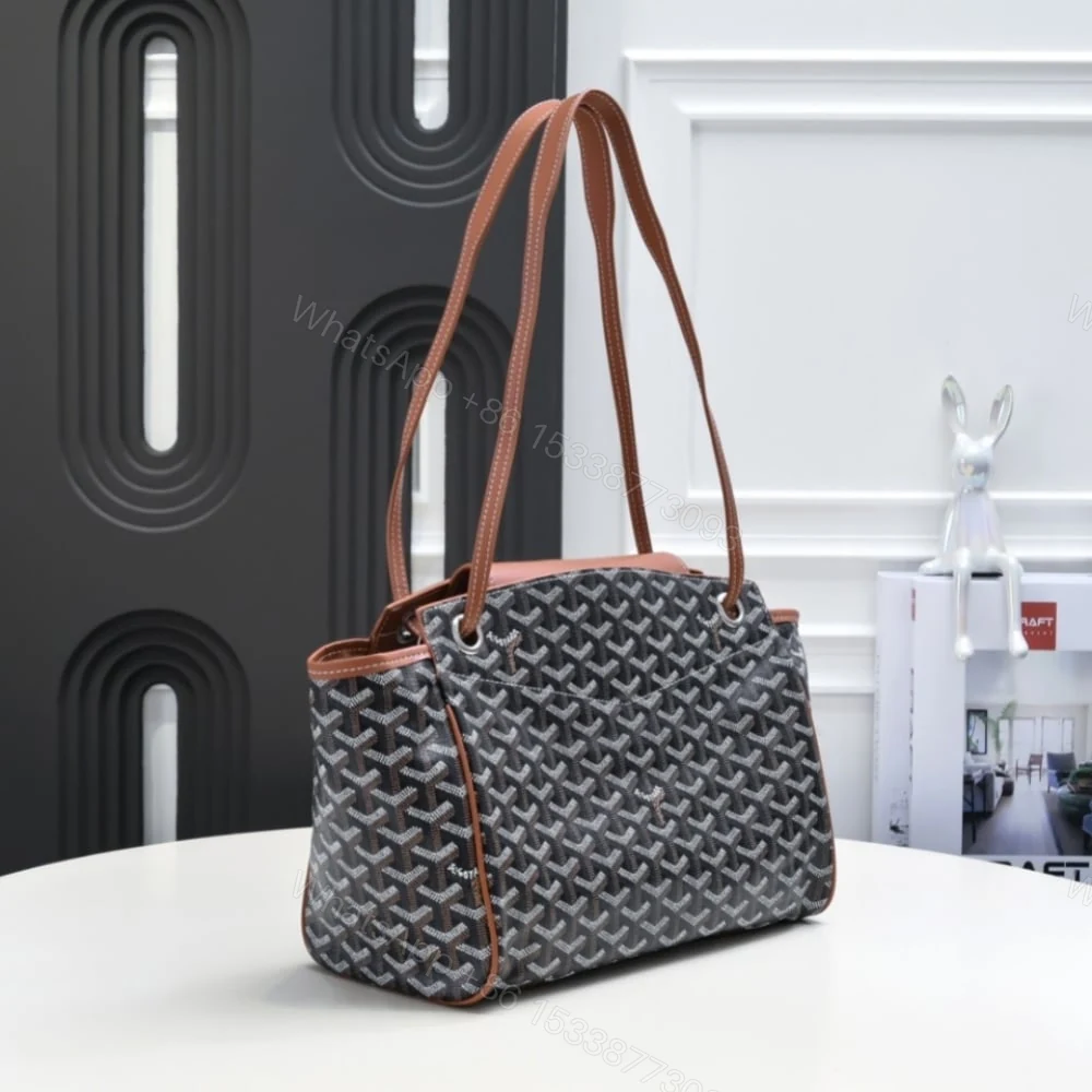 View 3 of GOYARD ROUETTE SOUPLE BAG BLACK AND TAN 31CM ROUETTPMLTY01CL03P