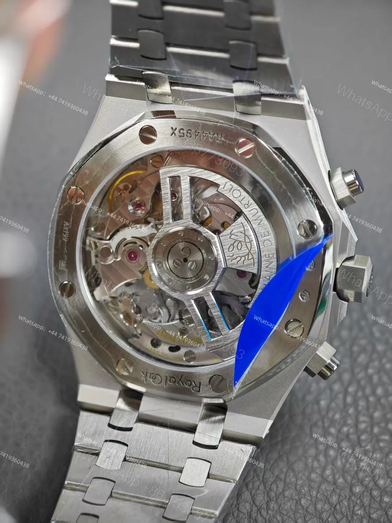 View 25 of Audemars Piguet Super Clone Royal Oak Purple Dial 26240 Chronograph 41mm Cal.4401