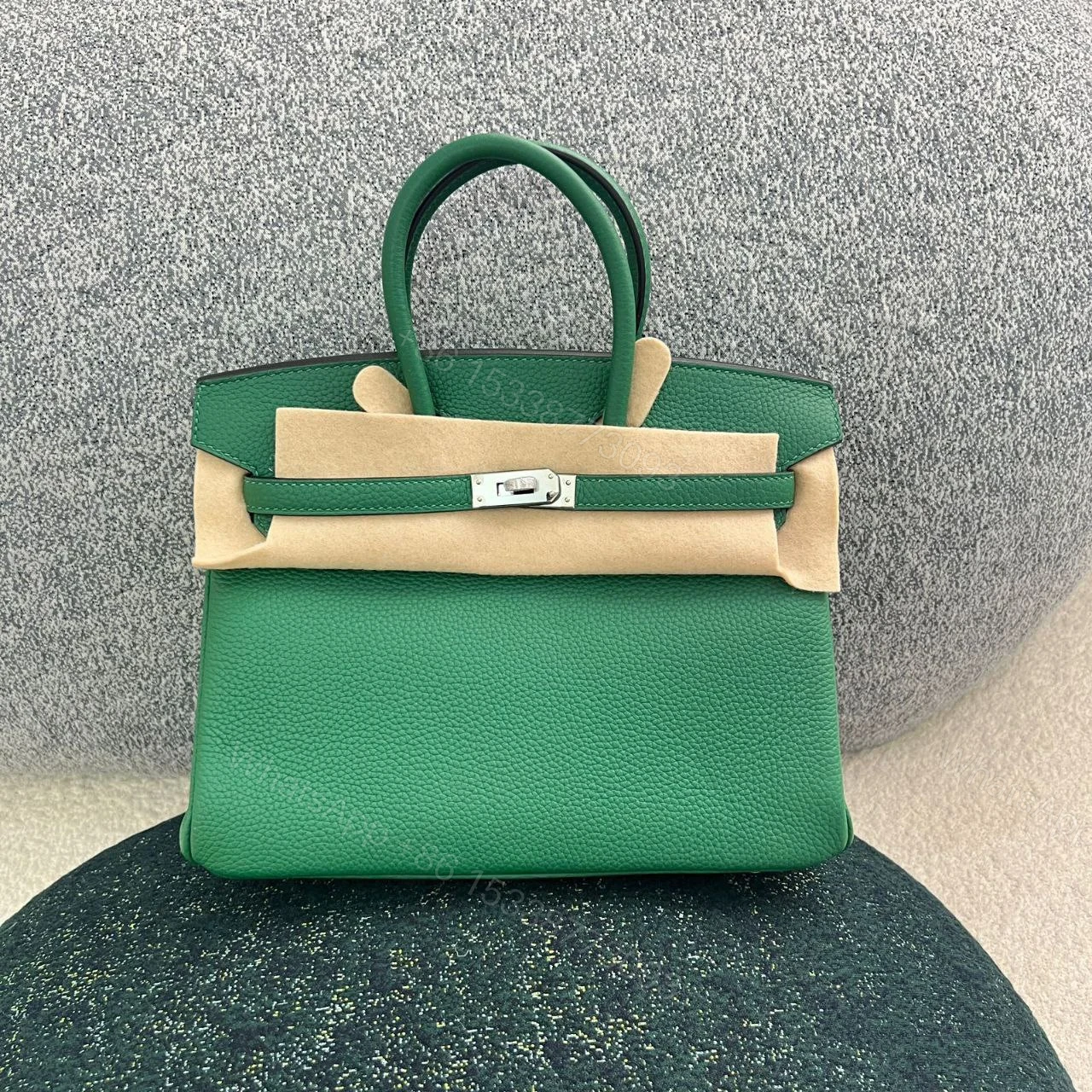 View 5 of Hermes Birkin 25 Handbag P9 Anemone