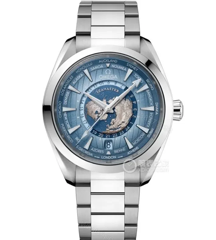 Replica Omega Blue Seahorse Men’s Watch — view 1