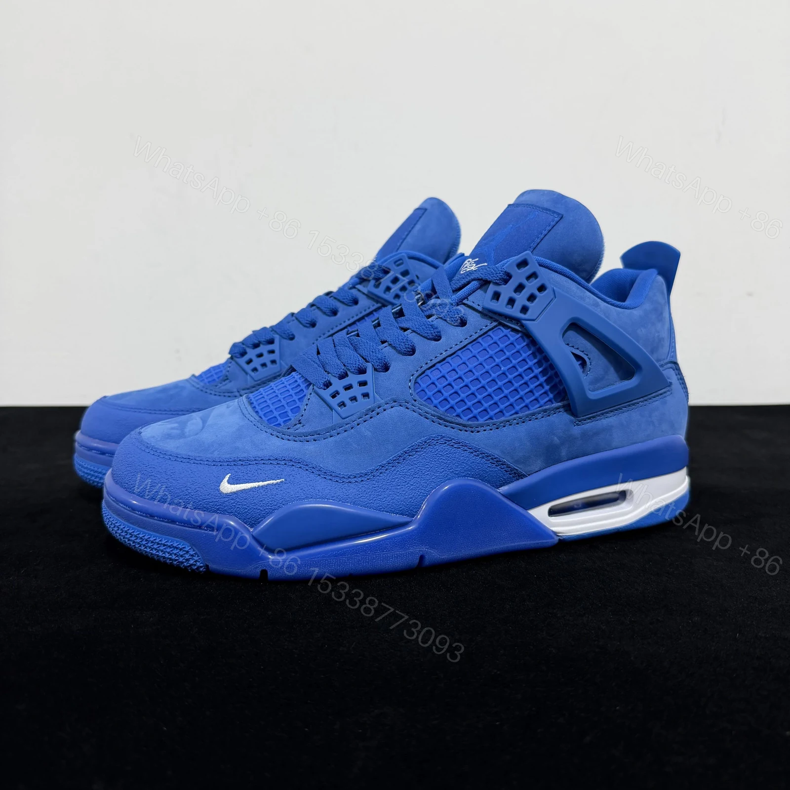 View 7 of Air Jordan 4 Retro Nigel Sylvester Brick by Brick Blue