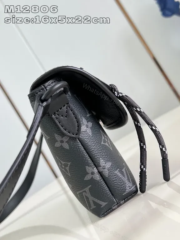 View 2 of Compact LV Motif Crossbody Bag â€” Everyday Luxury