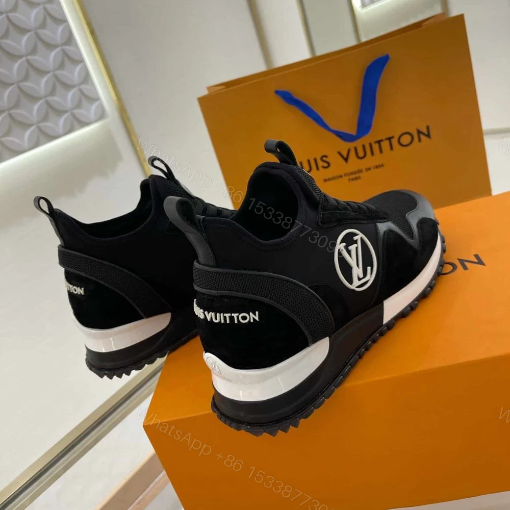 View 4 of Louis Vuitton Run Away Sneaker Black 1A9ER7