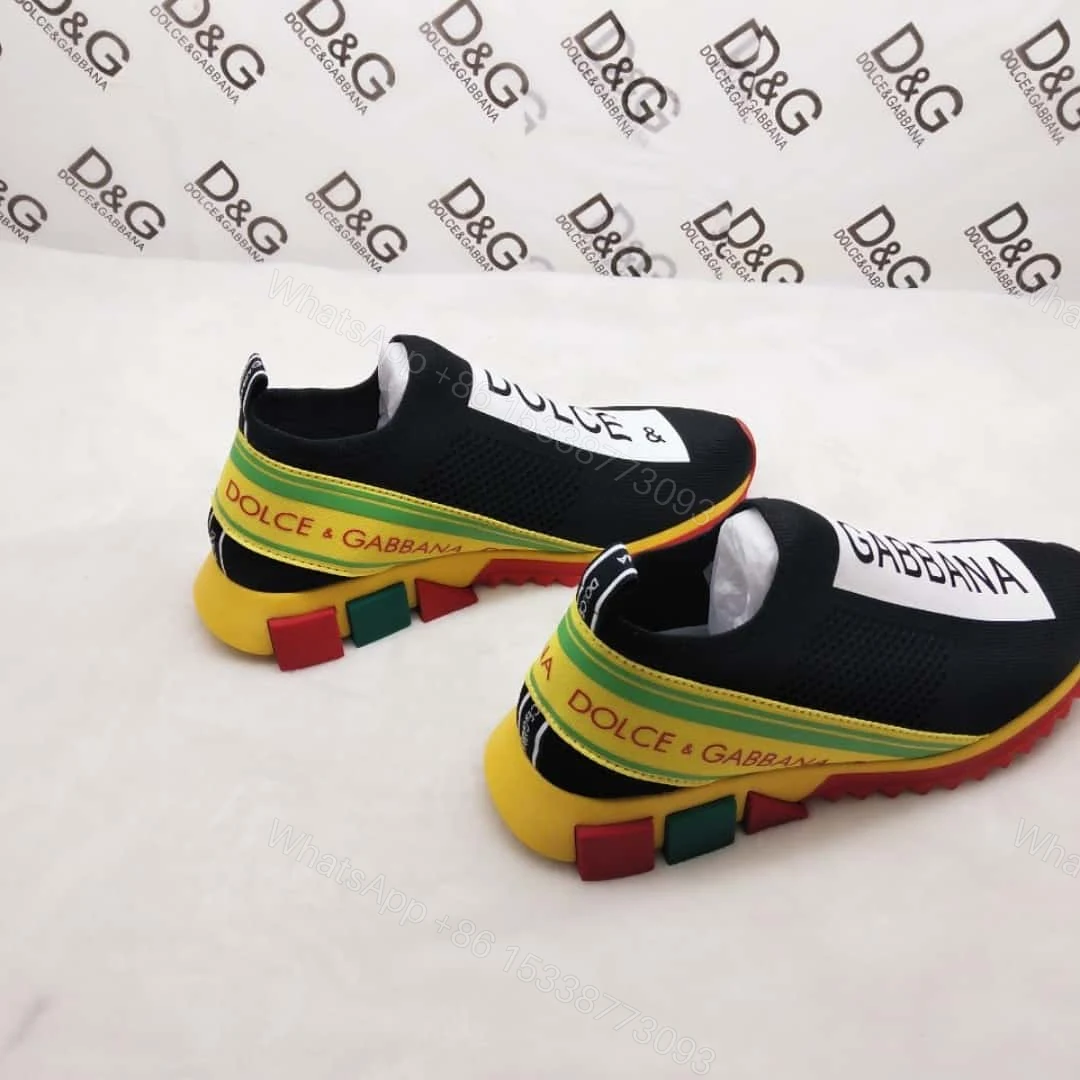 View 4 of DOLCE & GABBANA STRETCH MESH SORRENTO SNEAKERS WITH LOGO – DG47