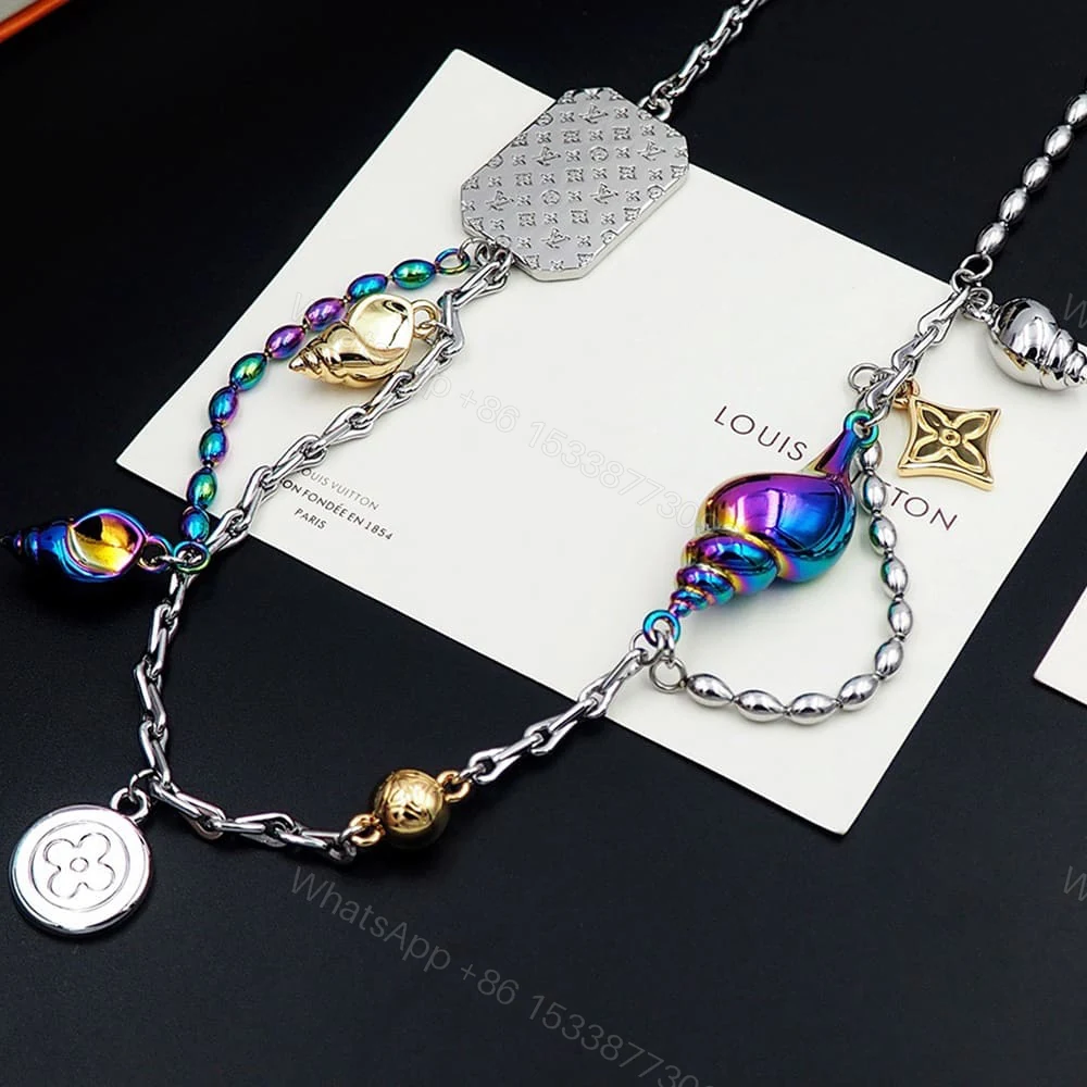 View 5 of LV SHELL Necklace