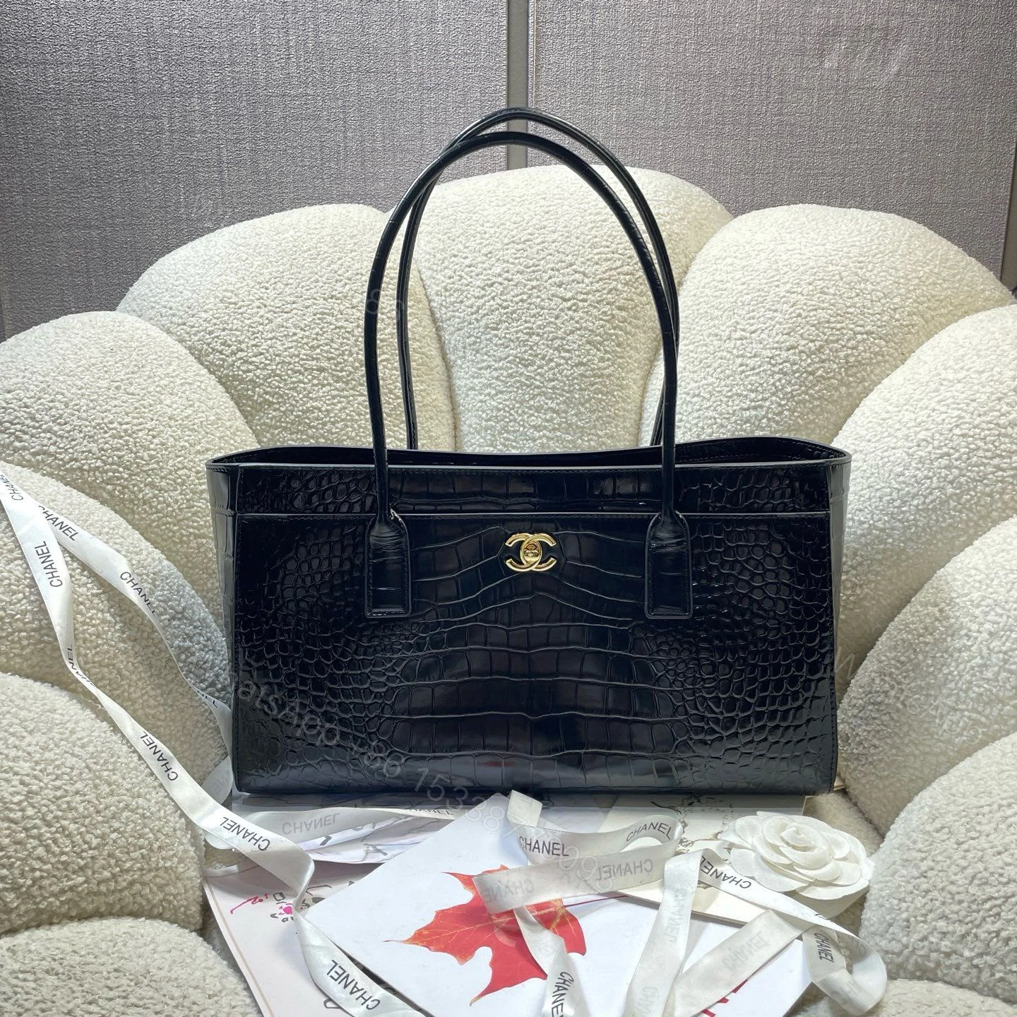 Chanel Crocodile Tote Bag — view 1