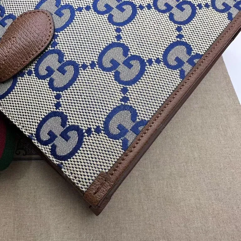 View 7 of GG Monogram Tote: Canvas + Leather, Classic Luxe, Everyday Versatility
