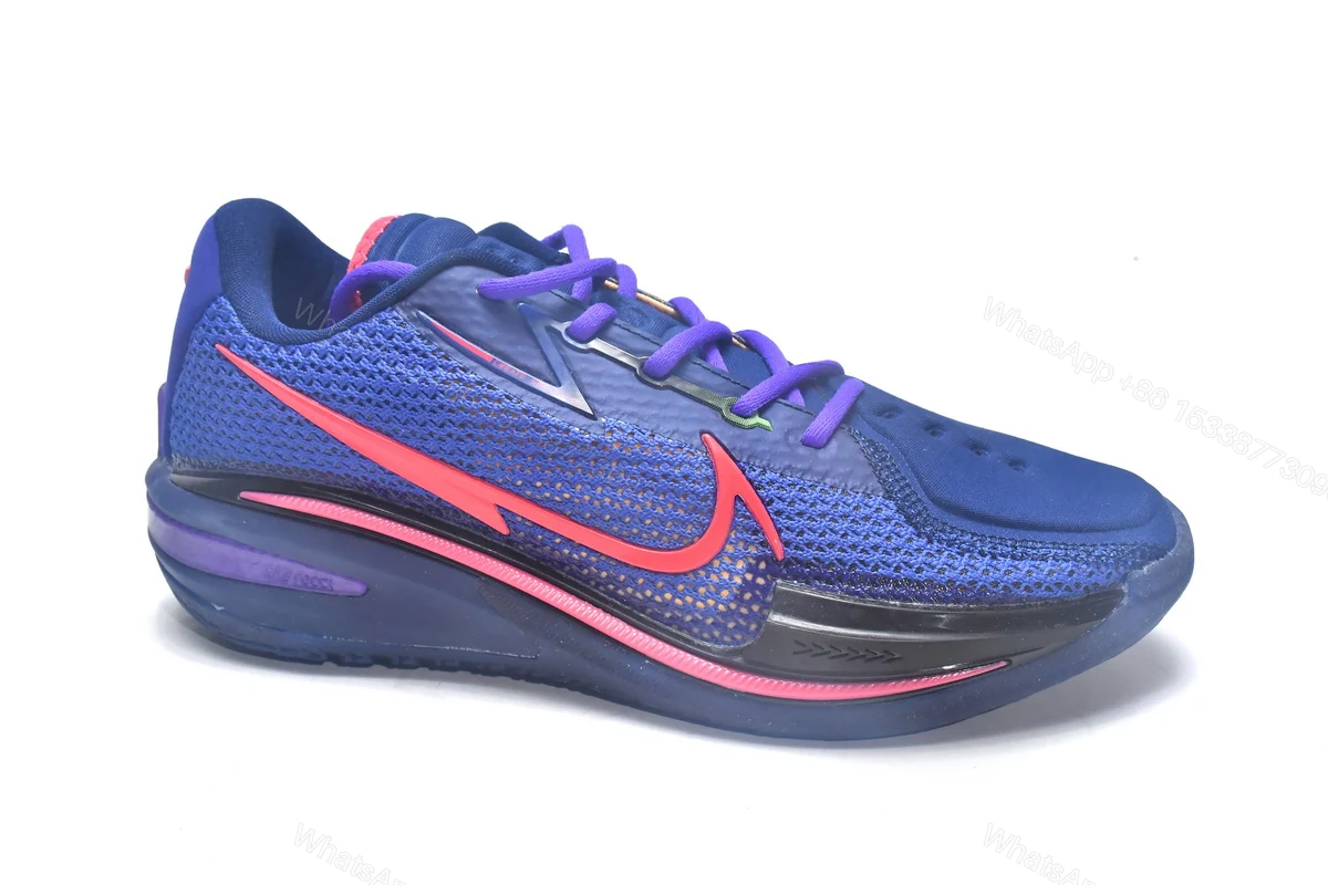 View 2 of Nike Air Zoom G.T. Cut Blue Void Siren Red CZ0175-400