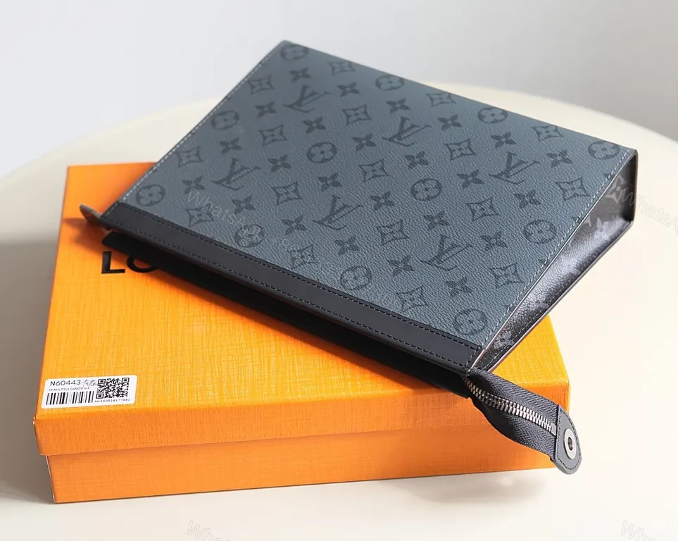 View 4 of Monogram Canvas Zip Pouch: Compact Luxury Organizer