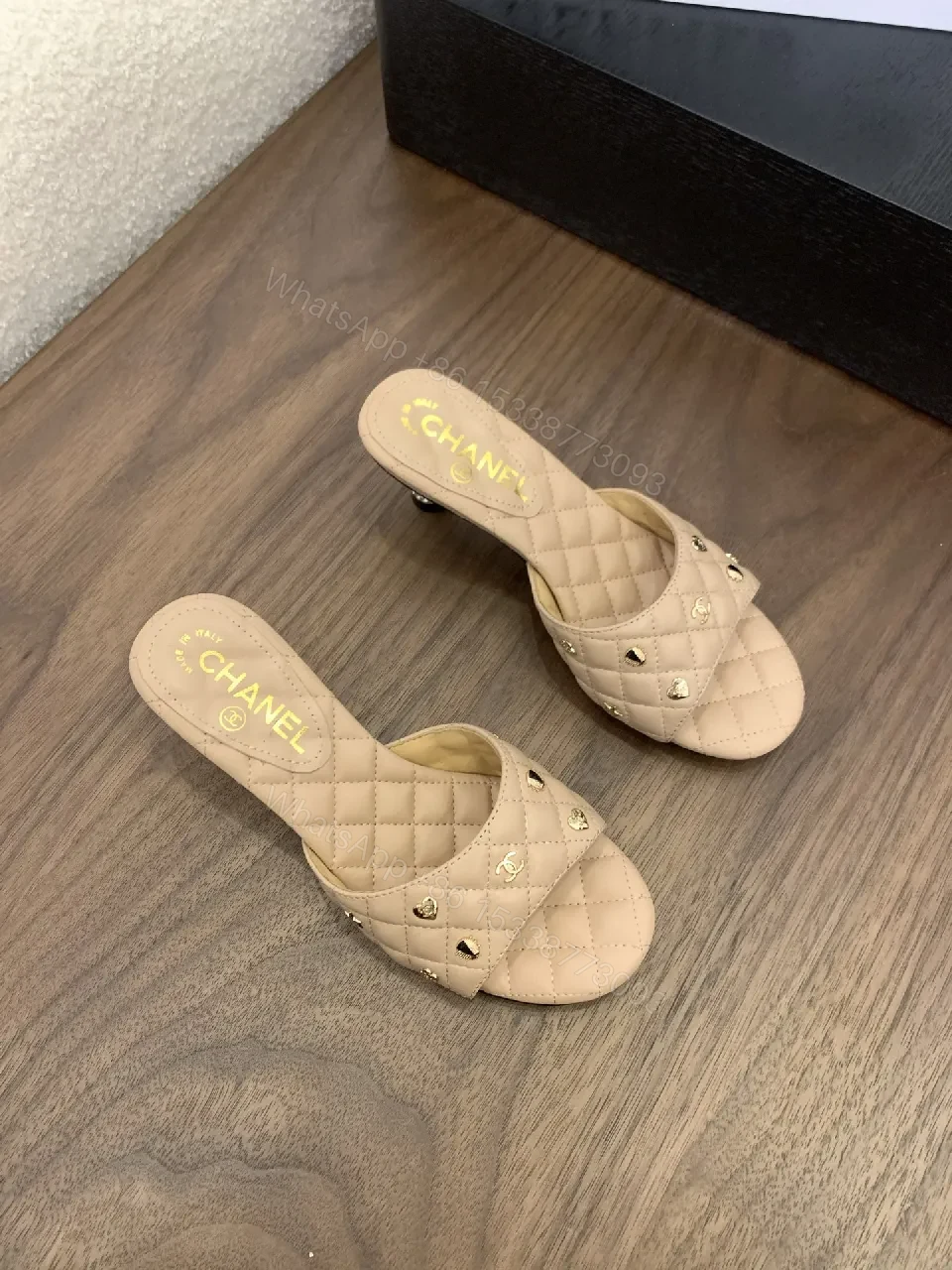 View 2 of Quilted Slip-On: Luxe Neutral Chic Casual Sneaker