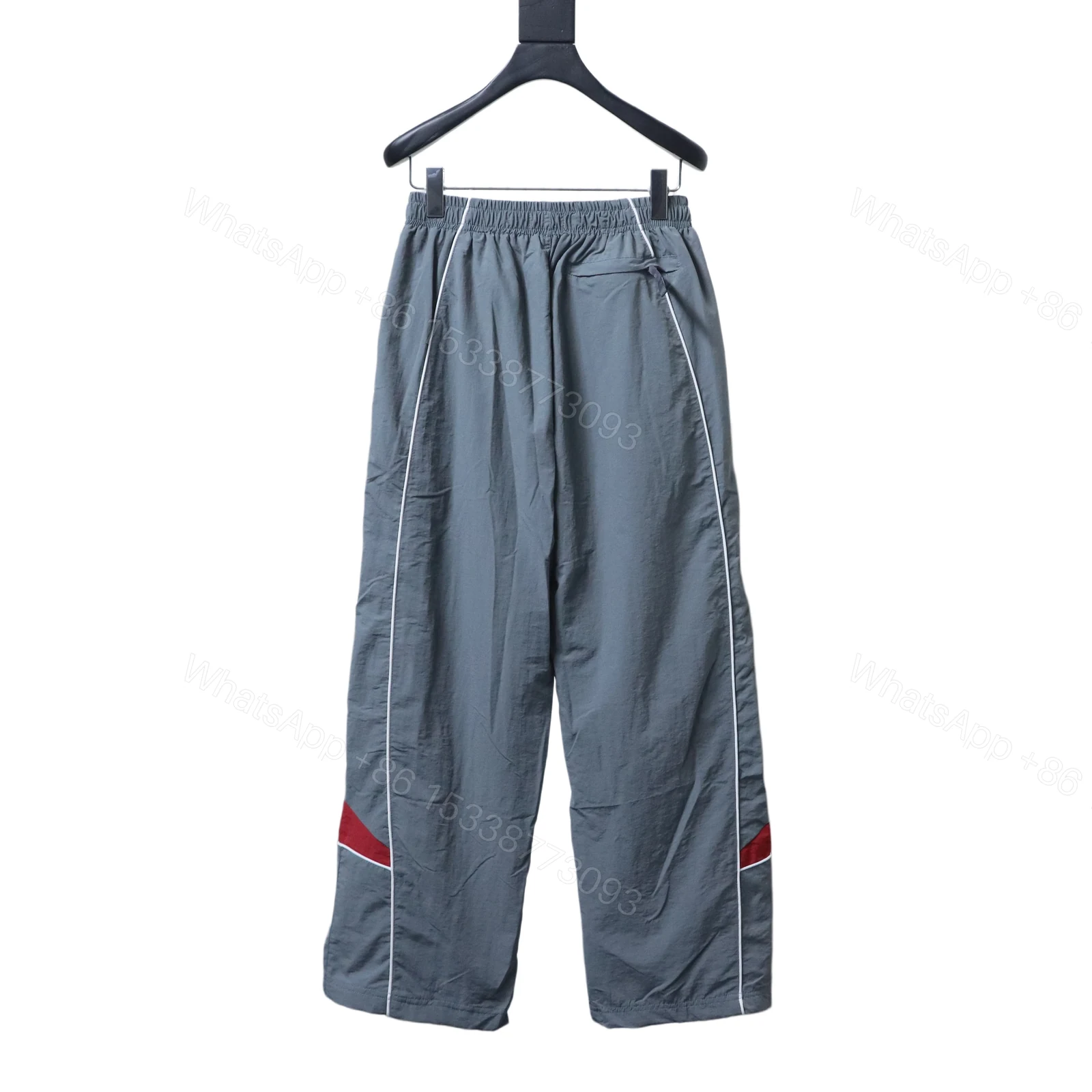 View 5 of Supreme 25FW Contrast Piping Track sweat suit gray