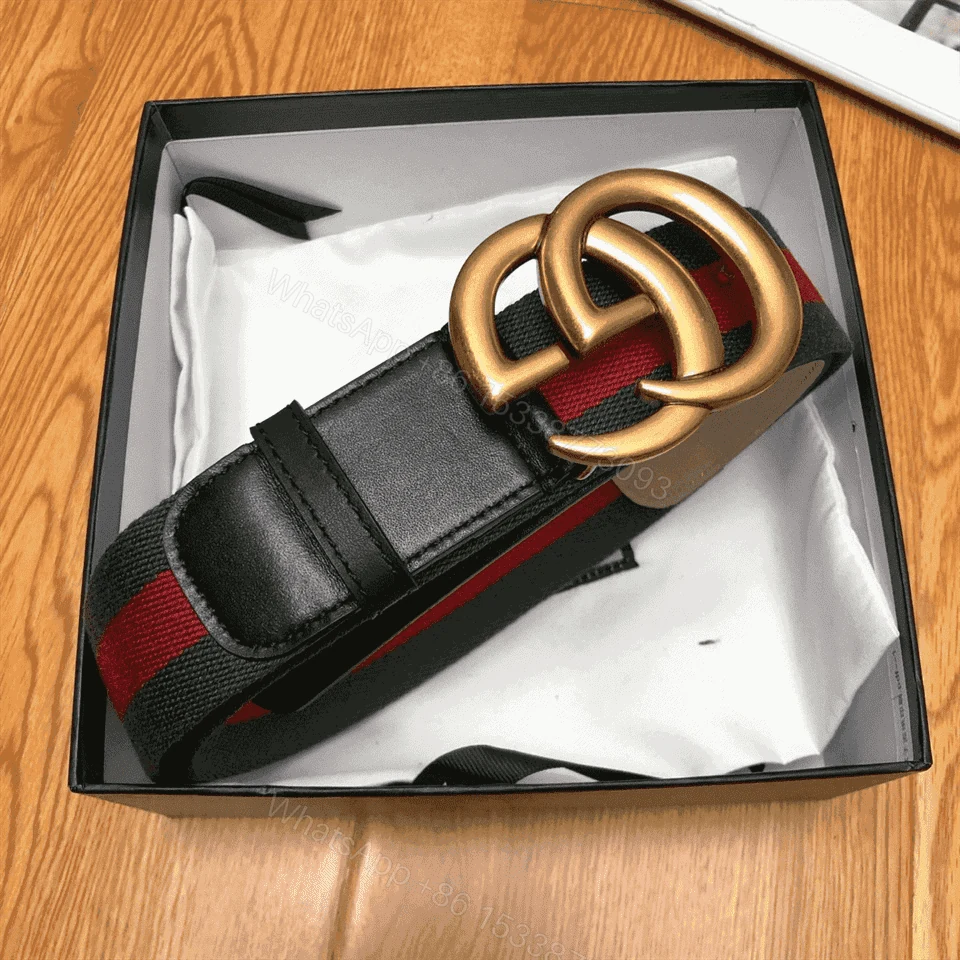 View 3 of GUCCI GG BELT CUIR GREEN/RED LEATHER NE.RO – B13