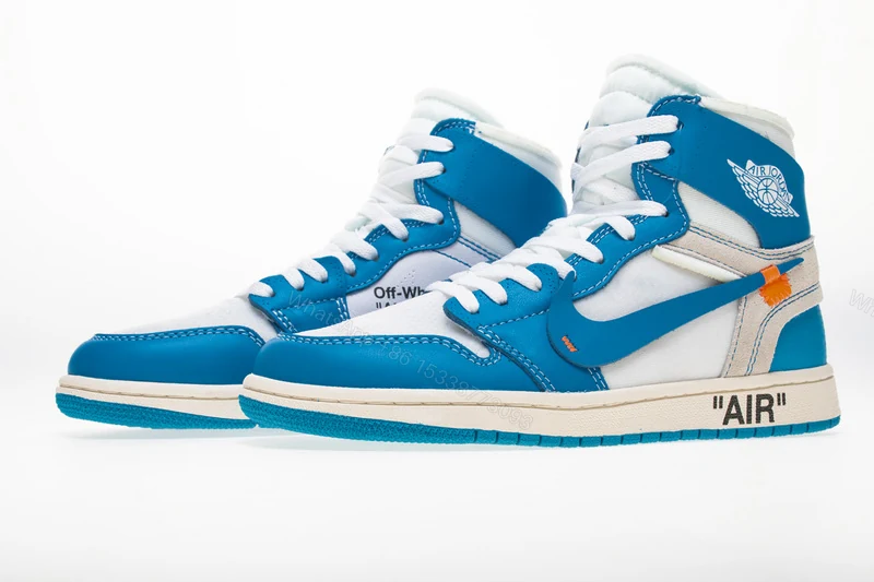 View 5 of Off White x Air Jordan 1 High “UNC” AQ0818-148 (TOP quality)