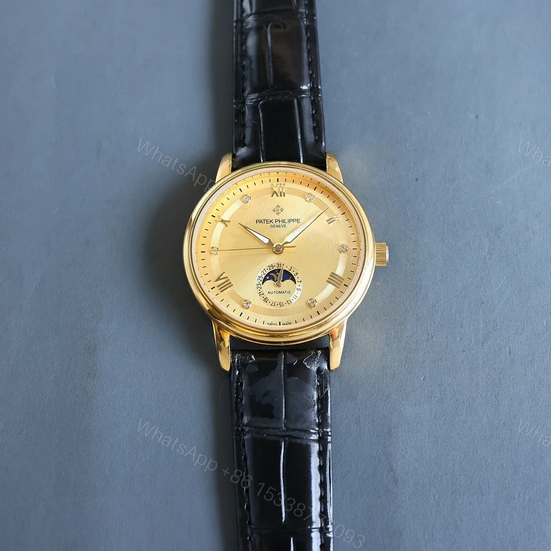 View 3 of Patek Philippe Phase Automatic Mechanical Watch – 40mm PP-MOONPHASE-40MM-2025