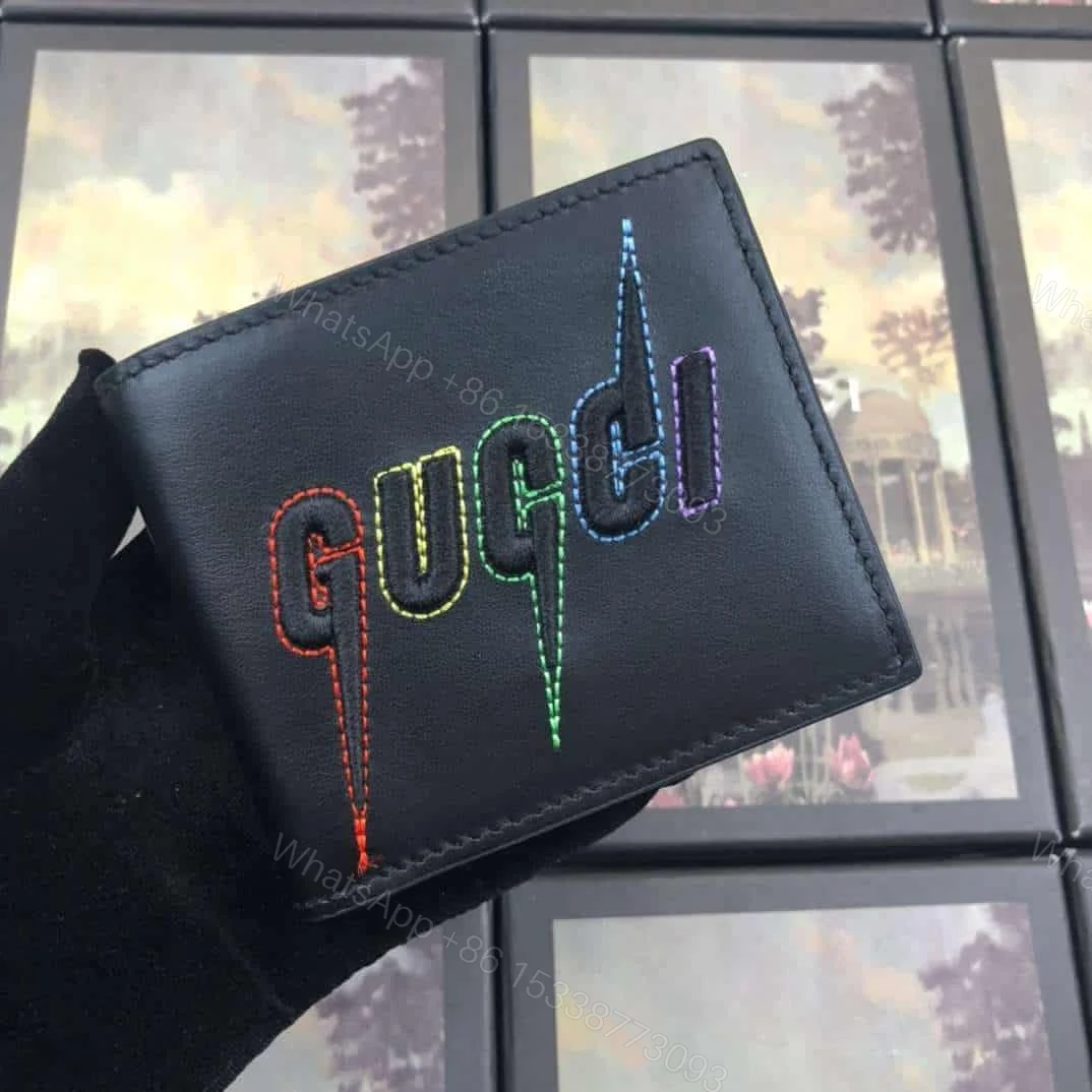View 2 of WALLET WITH GUCCI BLADE EMBROIDERY