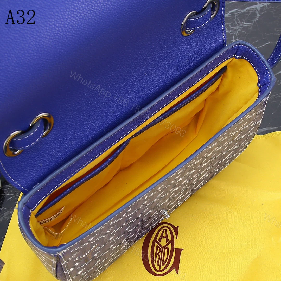 View 5 of GOYARD SEAL CLASP THE 233 BAG BLUE 25CM