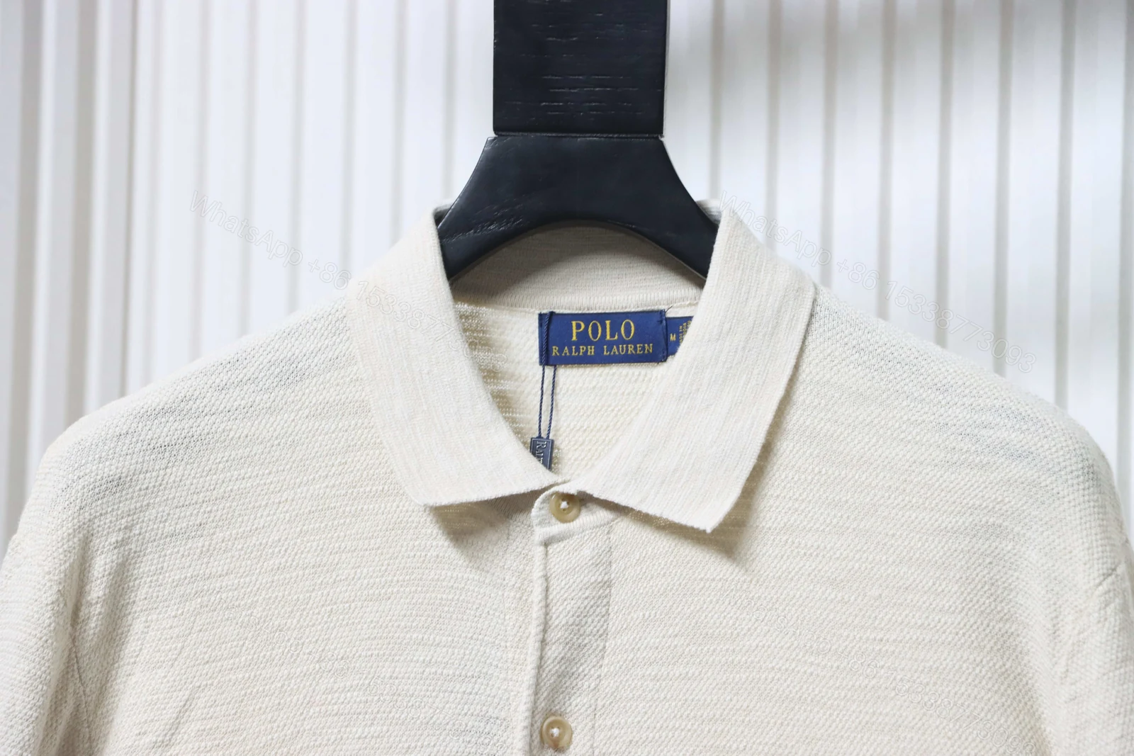 View 3 of Polo Ralph Lauren Cotton and Hemp Polo