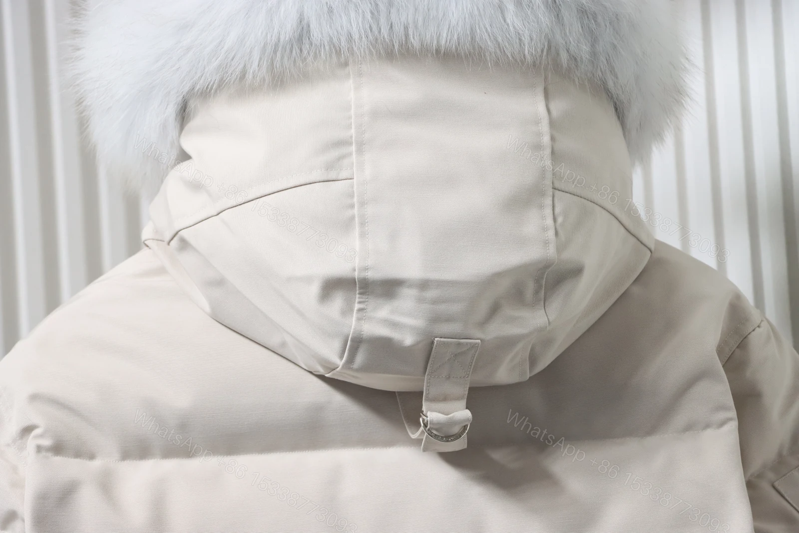 View 3 of Moose Knuckles Men's Shearling 3Q Jacket off-white