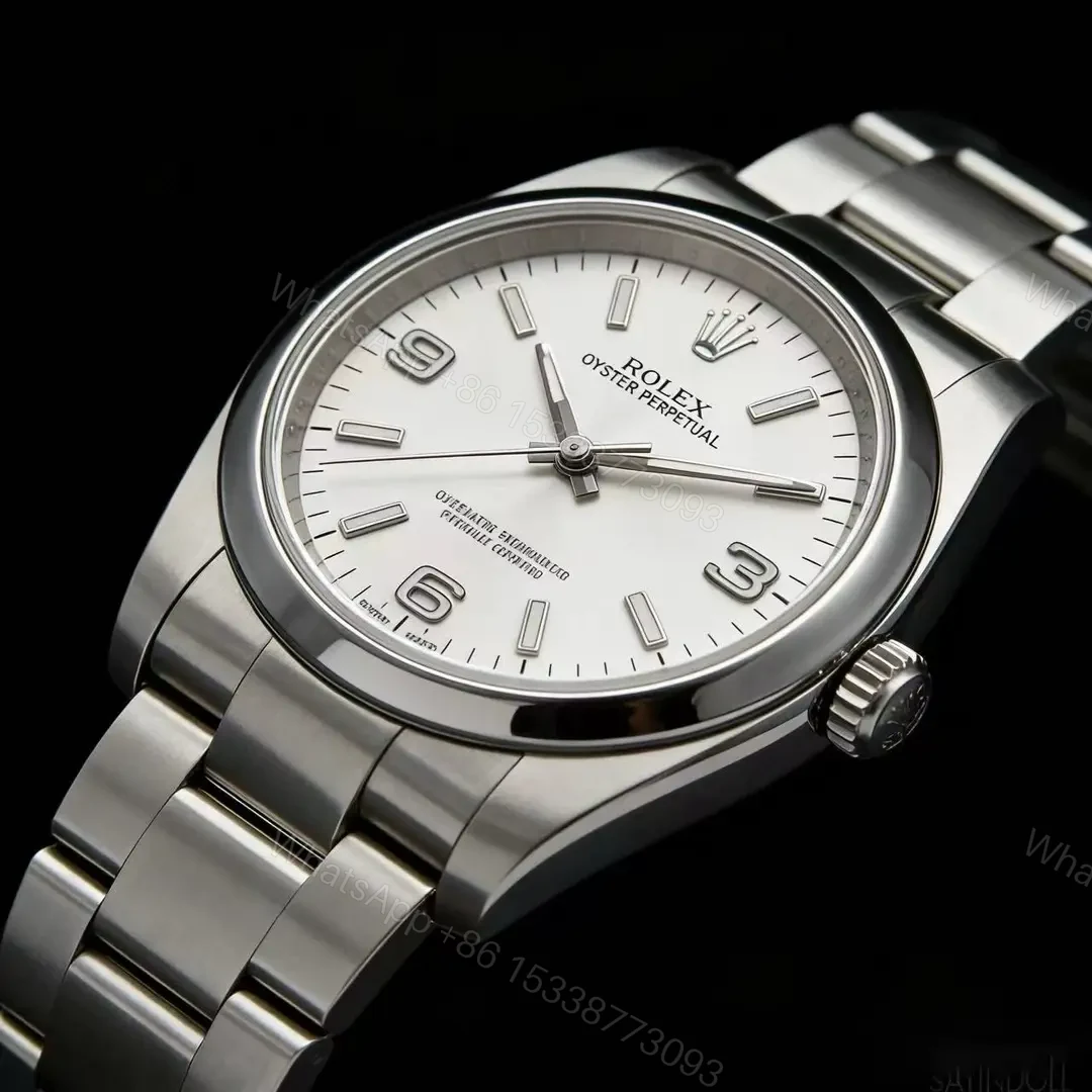 View 5 of Rolex Oyster Perpetual 36 116000 White Dial Watch RLX-OP-116000-36-WHT